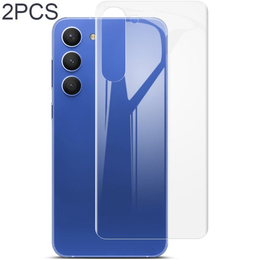 2pcs imak Curved Full Screen Hydrogel Film Back Protector, For Samsung Galaxy S23 5G, For Samsung Galaxy S23+ 5G, For Samsung Galaxy S23 Ultra 5G
