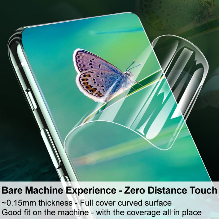 2pcs IMAK Curved Full Screen Hydrogel Film Front Protector, For Samsung Galaxy S23 5G, For Samsung Galaxy S23+ 5G, For Samsung Galaxy S23 Ultra 5G