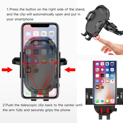 Yesido C84 360 Degree Rotating CD Port Car Phone Holder, C84