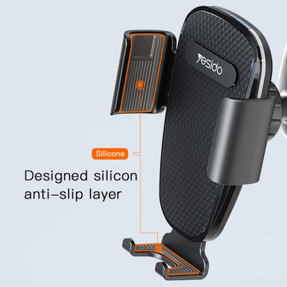 Yesido C105 Car Air Outlet Dual Clip Mobile Phone Navigation Holder, C105