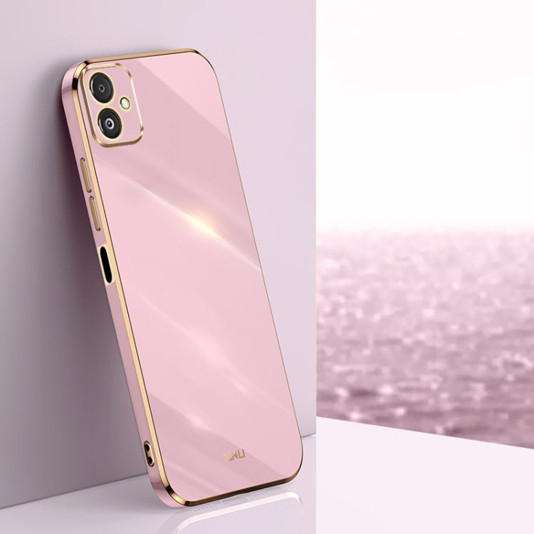 XINLI Straight Edge 6D Electroplate TPU Phone Case, For Samsung Galaxy A55, For Samsung Galaxy A35 5G, For Samsung Galaxy S24 Ultra 5G, For Samsung Galaxy S24+ 5G, For Samsung Galaxy S24 5G, For Samsung Galaxy A15, For Samsung Galaxy A05���������������...
