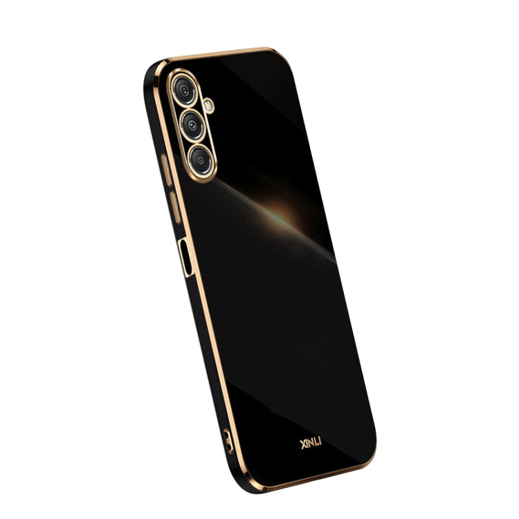 XINLI Straight Edge 6D Electroplate TPU Phone Case, For Samsung Galaxy A55, For Samsung Galaxy A35 5G, For Samsung Galaxy S24 Ultra 5G, For Samsung Galaxy S24+ 5G, For Samsung Galaxy S24 5G, For Samsung Galaxy A15, For Samsung Galaxy A05���������������...