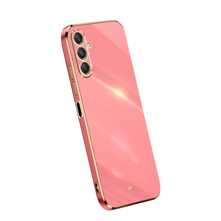 XINLI Straight Edge 6D Electroplate TPU Phone Case, For Samsung Galaxy A55, For Samsung Galaxy A35 5G, For Samsung Galaxy S24 Ultra 5G, For Samsung Galaxy S24+ 5G, For Samsung Galaxy S24 5G, For Samsung Galaxy A15, For Samsung Galaxy A05���������������...
