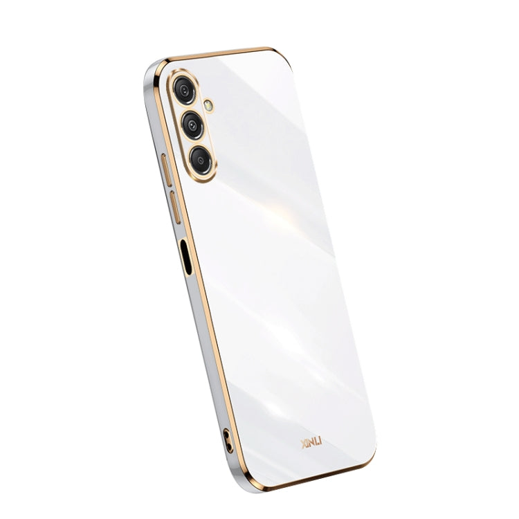 XINLI Straight Edge 6D Electroplate TPU Phone Case, For Samsung Galaxy A55, For Samsung Galaxy A35 5G, For Samsung Galaxy S24 Ultra 5G, For Samsung Galaxy S24+ 5G, For Samsung Galaxy S24 5G, For Samsung Galaxy A15, For Samsung Galaxy A05���������������...