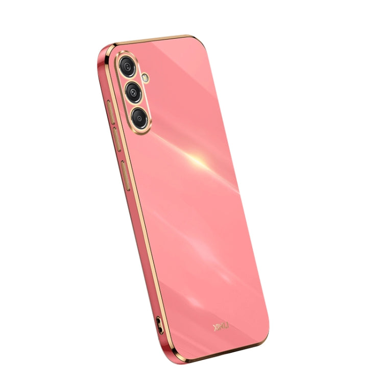XINLI Straight Edge 6D Electroplate TPU Phone Case, For Samsung Galaxy A55, For Samsung Galaxy A35 5G, For Samsung Galaxy S24 Ultra 5G, For Samsung Galaxy S24+ 5G, For Samsung Galaxy S24 5G, For Samsung Galaxy A15, For Samsung Galaxy A05���������������...