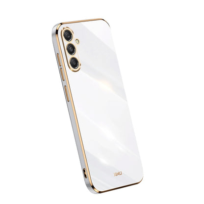 XINLI Straight Edge 6D Electroplate TPU Phone Case, For Samsung Galaxy A55, For Samsung Galaxy A35 5G, For Samsung Galaxy S24 Ultra 5G, For Samsung Galaxy S24+ 5G, For Samsung Galaxy S24 5G, For Samsung Galaxy A15, For Samsung Galaxy A05���������������...