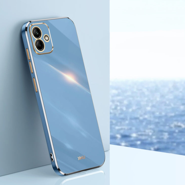 XINLI Straight Edge 6D Electroplate TPU Phone Case, For Samsung Galaxy A55, For Samsung Galaxy A35 5G, For Samsung Galaxy S24 Ultra 5G, For Samsung Galaxy S24+ 5G, For Samsung Galaxy S24 5G, For Samsung Galaxy A15, For Samsung Galaxy A05���������������...