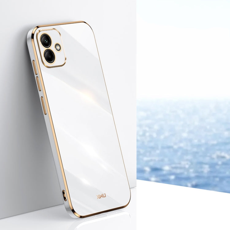 XINLI Straight Edge 6D Electroplate TPU Phone Case, For Samsung Galaxy A55, For Samsung Galaxy A35 5G, For Samsung Galaxy S24 Ultra 5G, For Samsung Galaxy S24+ 5G, For Samsung Galaxy S24 5G, For Samsung Galaxy A15, For Samsung Galaxy A05���������������...
