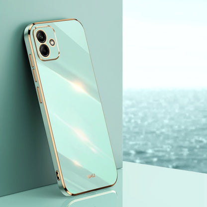 XINLI Straight Edge 6D Electroplate TPU Phone Case, For Samsung Galaxy A55, For Samsung Galaxy A35 5G, For Samsung Galaxy S24 Ultra 5G, For Samsung Galaxy S24+ 5G, For Samsung Galaxy S24 5G, For Samsung Galaxy A15, For Samsung Galaxy A05���������������...
