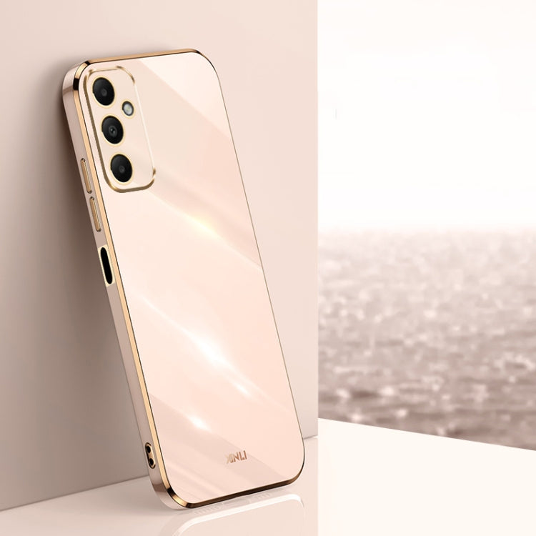 XINLI Straight Edge 6D Electroplate TPU Phone Case, For Samsung Galaxy A55, For Samsung Galaxy A35 5G, For Samsung Galaxy S24 Ultra 5G, For Samsung Galaxy S24+ 5G, For Samsung Galaxy S24 5G, For Samsung Galaxy A15, For Samsung Galaxy A05���������������...