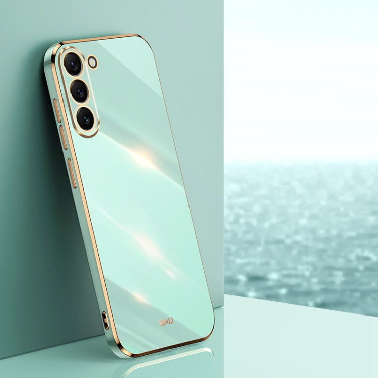 XINLI Straight Edge 6D Electroplate TPU Phone Case, For Samsung Galaxy A55, For Samsung Galaxy A35 5G, For Samsung Galaxy S24 Ultra 5G, For Samsung Galaxy S24+ 5G, For Samsung Galaxy S24 5G, For Samsung Galaxy A15, For Samsung Galaxy A05���������������...