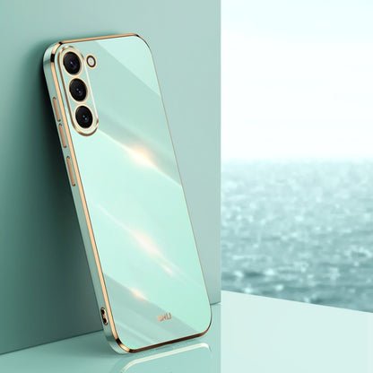 XINLI Straight Edge 6D Electroplate TPU Phone Case, For Samsung Galaxy A55, For Samsung Galaxy A35 5G, For Samsung Galaxy S24 Ultra 5G, For Samsung Galaxy S24+ 5G, For Samsung Galaxy S24 5G, For Samsung Galaxy A15, For Samsung Galaxy A05���������������...