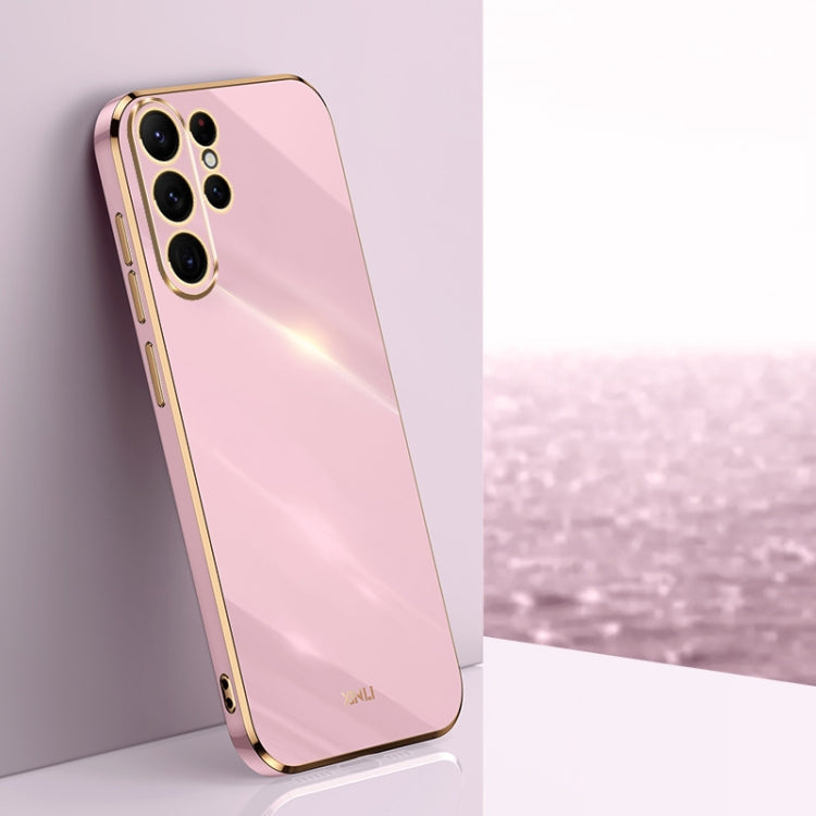 XINLI Straight Edge 6D Electroplate TPU Phone Case, For Samsung Galaxy A55, For Samsung Galaxy A35 5G, For Samsung Galaxy S24 Ultra 5G, For Samsung Galaxy S24+ 5G, For Samsung Galaxy S24 5G, For Samsung Galaxy A15, For Samsung Galaxy A05���������������...