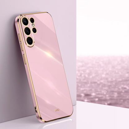 XINLI Straight Edge 6D Electroplate TPU Phone Case, For Samsung Galaxy A55, For Samsung Galaxy A35 5G, For Samsung Galaxy S24 Ultra 5G, For Samsung Galaxy S24+ 5G, For Samsung Galaxy S24 5G, For Samsung Galaxy A15, For Samsung Galaxy A05���������������...