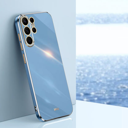 XINLI Straight Edge 6D Electroplate TPU Phone Case, For Samsung Galaxy A55, For Samsung Galaxy A35 5G, For Samsung Galaxy S24 Ultra 5G, For Samsung Galaxy S24+ 5G, For Samsung Galaxy S24 5G, For Samsung Galaxy A15, For Samsung Galaxy A05���������������...