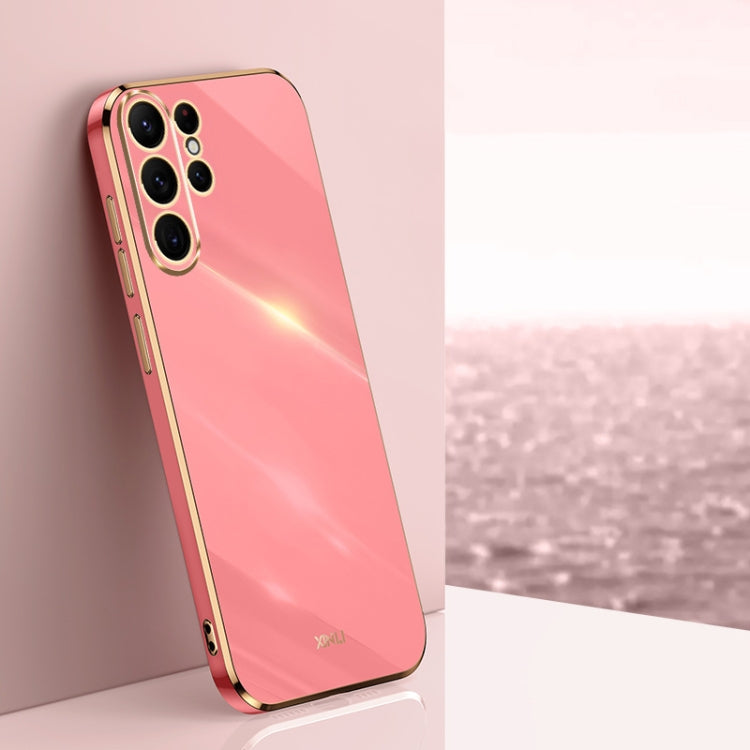 XINLI Straight Edge 6D Electroplate TPU Phone Case, For Samsung Galaxy A55, For Samsung Galaxy A35 5G, For Samsung Galaxy S24 Ultra 5G, For Samsung Galaxy S24+ 5G, For Samsung Galaxy S24 5G, For Samsung Galaxy A15, For Samsung Galaxy A05���������������...