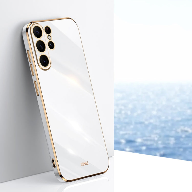 XINLI Straight Edge 6D Electroplate TPU Phone Case, For Samsung Galaxy A55, For Samsung Galaxy A35 5G, For Samsung Galaxy S24 Ultra 5G, For Samsung Galaxy S24+ 5G, For Samsung Galaxy S24 5G, For Samsung Galaxy A15, For Samsung Galaxy A05���������������...