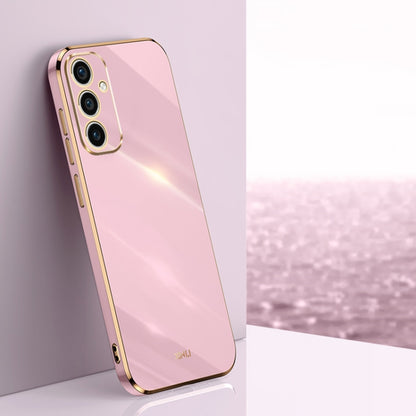 XINLI Straight Edge 6D Electroplate TPU Phone Case, For Samsung Galaxy A55, For Samsung Galaxy A35 5G, For Samsung Galaxy S24 Ultra 5G, For Samsung Galaxy S24+ 5G, For Samsung Galaxy S24 5G, For Samsung Galaxy A15, For Samsung Galaxy A05���������������...