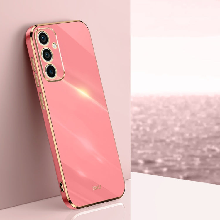 XINLI Straight Edge 6D Electroplate TPU Phone Case, For Samsung Galaxy A55, For Samsung Galaxy A35 5G, For Samsung Galaxy S24 Ultra 5G, For Samsung Galaxy S24+ 5G, For Samsung Galaxy S24 5G, For Samsung Galaxy A15, For Samsung Galaxy A05���������������...