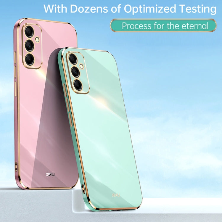 XINLI Straight Edge 6D Electroplate TPU Phone Case, For Samsung Galaxy A55, For Samsung Galaxy A35 5G, For Samsung Galaxy S24 Ultra 5G, For Samsung Galaxy S24+ 5G, For Samsung Galaxy S24 5G, For Samsung Galaxy A15, For Samsung Galaxy A05���������������...