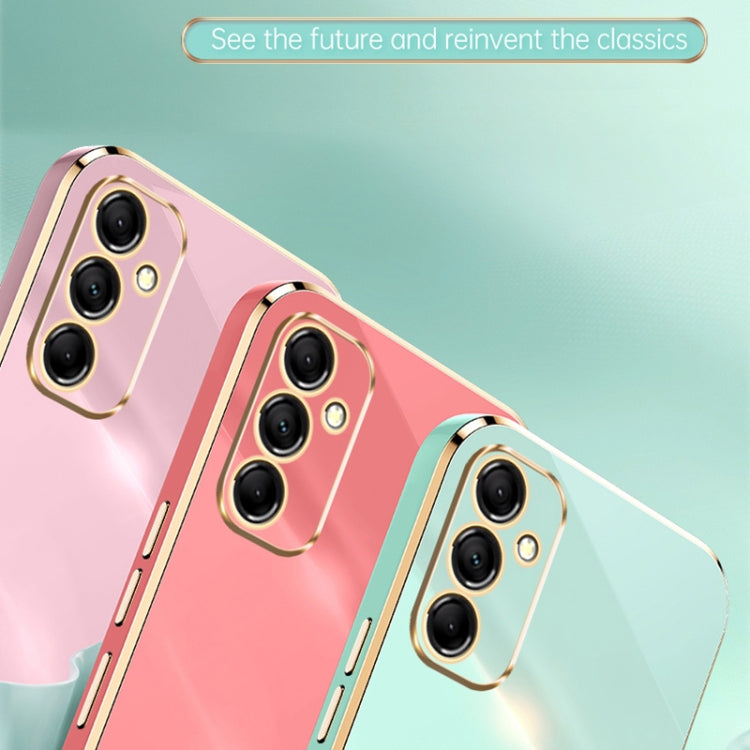 XINLI Straight Edge 6D Electroplate TPU Phone Case, For Samsung Galaxy A55, For Samsung Galaxy A35 5G, For Samsung Galaxy S24 Ultra 5G, For Samsung Galaxy S24+ 5G, For Samsung Galaxy S24 5G, For Samsung Galaxy A15, For Samsung Galaxy A05���������������...