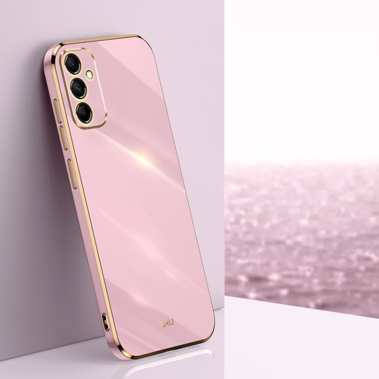 XINLI Straight Edge 6D Electroplate TPU Phone Case, For Samsung Galaxy A55, For Samsung Galaxy A35 5G, For Samsung Galaxy S24 Ultra 5G, For Samsung Galaxy S24+ 5G, For Samsung Galaxy S24 5G, For Samsung Galaxy A15, For Samsung Galaxy A05���������������...