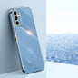 XINLI Straight Edge 6D Electroplate TPU Phone Case, For Samsung Galaxy A55, For Samsung Galaxy A35 5G, For Samsung Galaxy S24 Ultra 5G, For Samsung Galaxy S24+ 5G, For Samsung Galaxy S24 5G, For Samsung Galaxy A15, For Samsung Galaxy A05���������������...