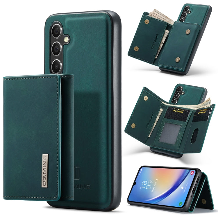 DG.MING M1 Series 3-Fold Multi Card Wallet + Magnetic Phone Case, For Samsung Galaxy A15 5G / A15 4G, For Samsung Galaxy A55 5G, For Samsung Galaxy A35 5G, For Samsung Galaxy S24 Ultra 5G, For Samsung Galaxy S24+ 5G, For Samsung Galaxy S24 5G����������...