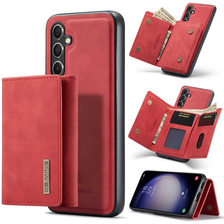 DG.MING M1 Series 3-Fold Multi Card Wallet + Magnetic Phone Case, For Samsung Galaxy A15 5G / A15 4G, For Samsung Galaxy A55 5G, For Samsung Galaxy A35 5G, For Samsung Galaxy S24 Ultra 5G, For Samsung Galaxy S24+ 5G, For Samsung Galaxy S24 5G����������...