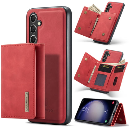 DG.MING M1 Series 3-Fold Multi Card Wallet + Magnetic Phone Case, For Samsung Galaxy A15 5G / A15 4G, For Samsung Galaxy A55 5G, For Samsung Galaxy A35 5G, For Samsung Galaxy S24 Ultra 5G, For Samsung Galaxy S24+ 5G, For Samsung Galaxy S24 5G����������...