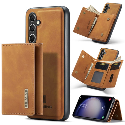 DG.MING M1 Series 3-Fold Multi Card Wallet + Magnetic Phone Case, For Samsung Galaxy A15 5G / A15 4G, For Samsung Galaxy A55 5G, For Samsung Galaxy A35 5G, For Samsung Galaxy S24 Ultra 5G, For Samsung Galaxy S24+ 5G, For Samsung Galaxy S24 5G����������...