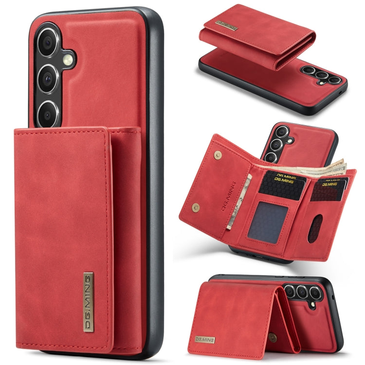 DG.MING M1 Series 3-Fold Multi Card Wallet + Magnetic Phone Case, For Samsung Galaxy A15 5G / A15 4G, For Samsung Galaxy A55 5G, For Samsung Galaxy A35 5G, For Samsung Galaxy S24 Ultra 5G, For Samsung Galaxy S24+ 5G, For Samsung Galaxy S24 5G����������...