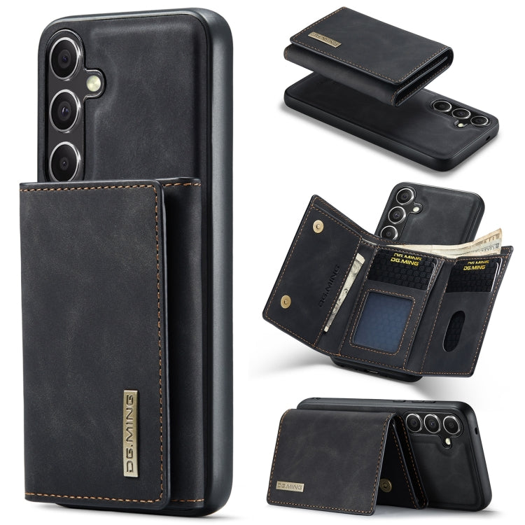 DG.MING M1 Series 3-Fold Multi Card Wallet + Magnetic Phone Case, For Samsung Galaxy A15 5G / A15 4G, For Samsung Galaxy A55 5G, For Samsung Galaxy A35 5G, For Samsung Galaxy S24 Ultra 5G, For Samsung Galaxy S24+ 5G, For Samsung Galaxy S24 5G����������...