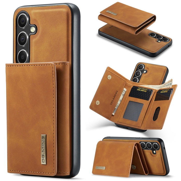 DG.MING M1 Series 3-Fold Multi Card Wallet + Magnetic Phone Case, For Samsung Galaxy A15 5G / A15 4G, For Samsung Galaxy A55 5G, For Samsung Galaxy A35 5G, For Samsung Galaxy S24 Ultra 5G, For Samsung Galaxy S24+ 5G, For Samsung Galaxy S24 5G����������...