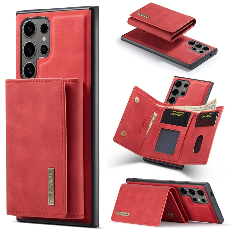 DG.MING M1 Series 3-Fold Multi Card Wallet + Magnetic Phone Case, For Samsung Galaxy A15 5G / A15 4G, For Samsung Galaxy A55 5G, For Samsung Galaxy A35 5G, For Samsung Galaxy S24 Ultra 5G, For Samsung Galaxy S24+ 5G, For Samsung Galaxy S24 5G����������...
