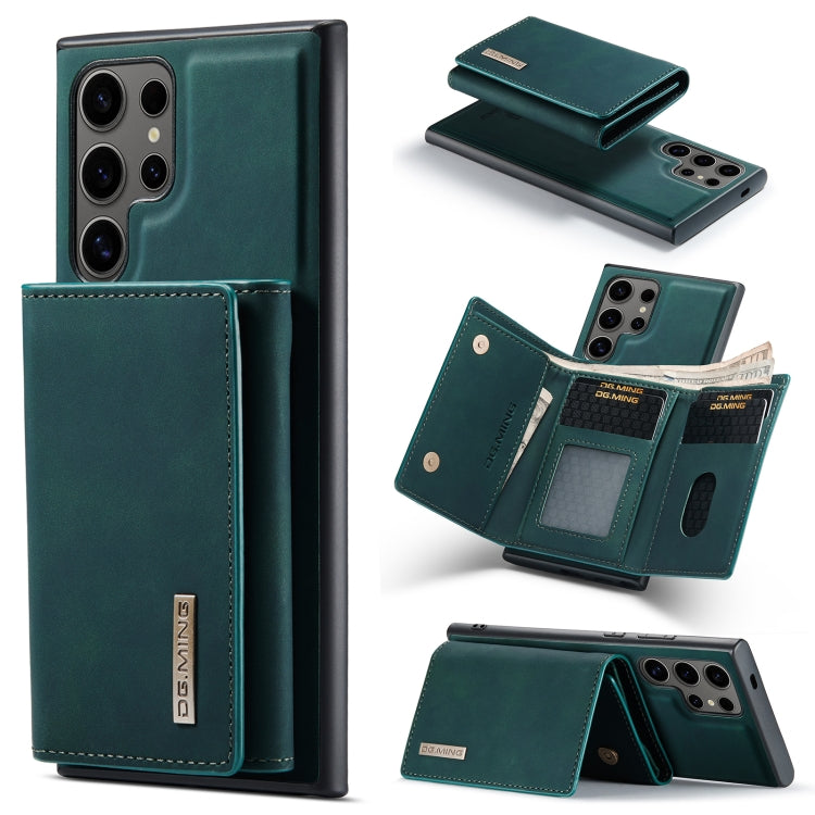 DG.MING M1 Series 3-Fold Multi Card Wallet + Magnetic Phone Case, For Samsung Galaxy A15 5G / A15 4G, For Samsung Galaxy A55 5G, For Samsung Galaxy A35 5G, For Samsung Galaxy S24 Ultra 5G, For Samsung Galaxy S24+ 5G, For Samsung Galaxy S24 5G����������...