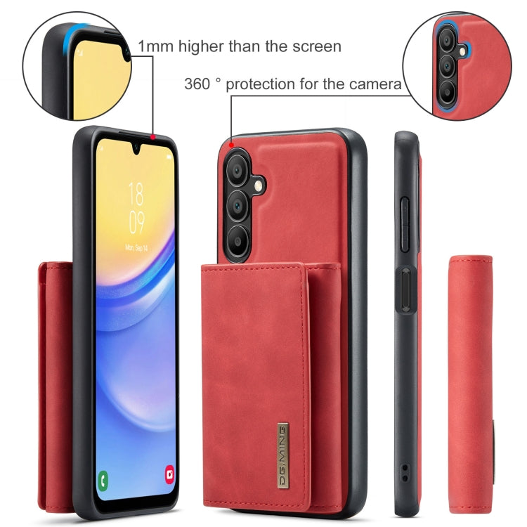 DG.MING M1 Series 3-Fold Multi Card Wallet + Magnetic Phone Case, For Samsung Galaxy A15 5G / A15 4G, For Samsung Galaxy A55 5G, For Samsung Galaxy A35 5G, For Samsung Galaxy S24 Ultra 5G, For Samsung Galaxy S24+ 5G, For Samsung Galaxy S24 5G����������...