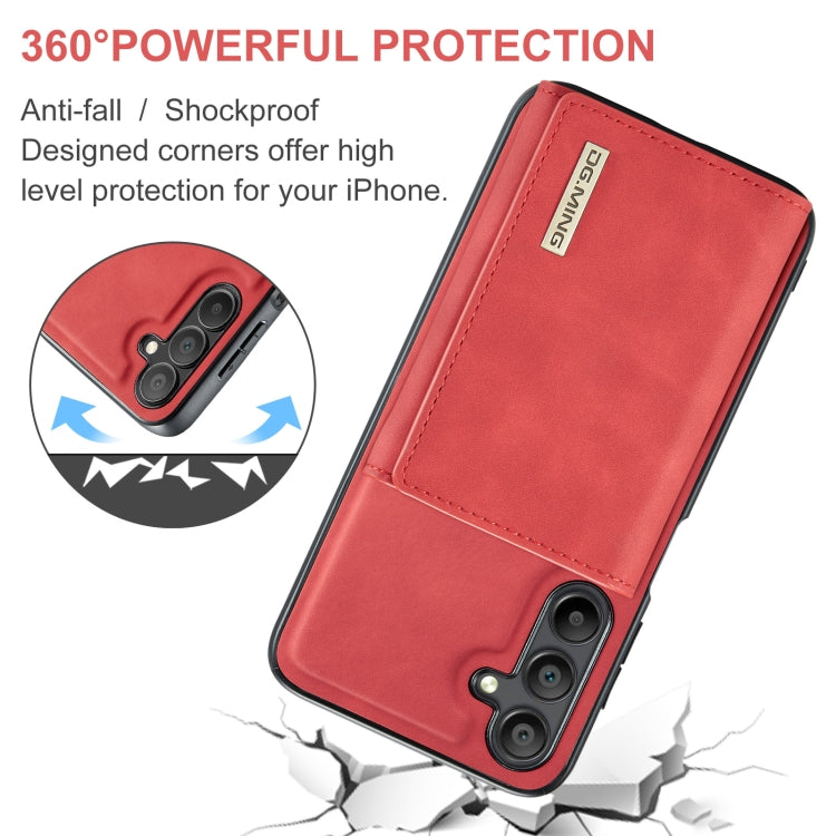 DG.MING M1 Series 3-Fold Multi Card Wallet + Magnetic Phone Case, For Samsung Galaxy A15 5G / A15 4G, For Samsung Galaxy A55 5G, For Samsung Galaxy A35 5G, For Samsung Galaxy S24 Ultra 5G, For Samsung Galaxy S24+ 5G, For Samsung Galaxy S24 5G����������...