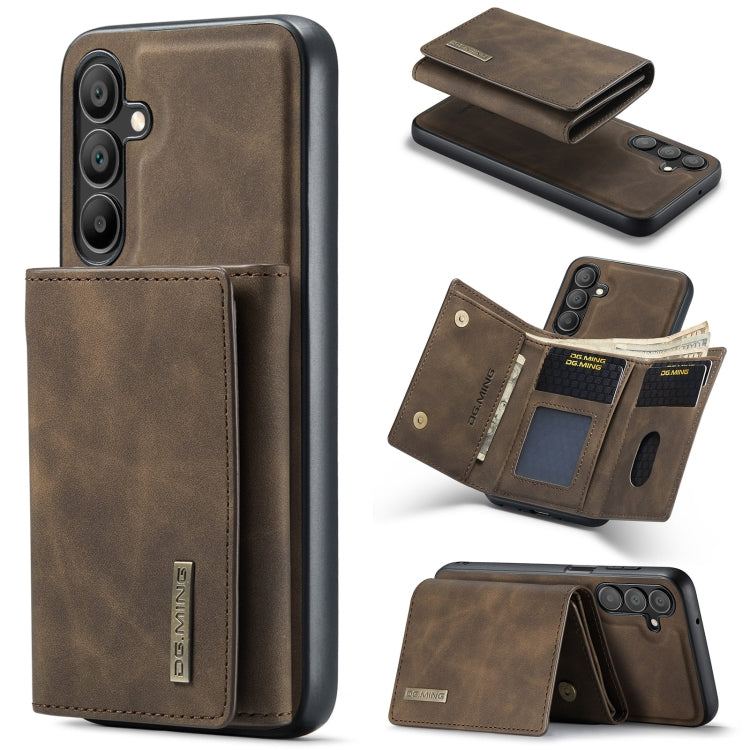 DG.MING M1 Series 3-Fold Multi Card Wallet + Magnetic Phone Case, For Samsung Galaxy A15 5G / A15 4G, For Samsung Galaxy A55 5G, For Samsung Galaxy A35 5G, For Samsung Galaxy S24 Ultra 5G, For Samsung Galaxy S24+ 5G, For Samsung Galaxy S24 5G����������...