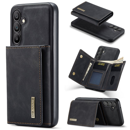 DG.MING M1 Series 3-Fold Multi Card Wallet + Magnetic Phone Case, For Samsung Galaxy A15 5G / A15 4G, For Samsung Galaxy A55 5G, For Samsung Galaxy A35 5G, For Samsung Galaxy S24 Ultra 5G, For Samsung Galaxy S24+ 5G, For Samsung Galaxy S24 5G����������...