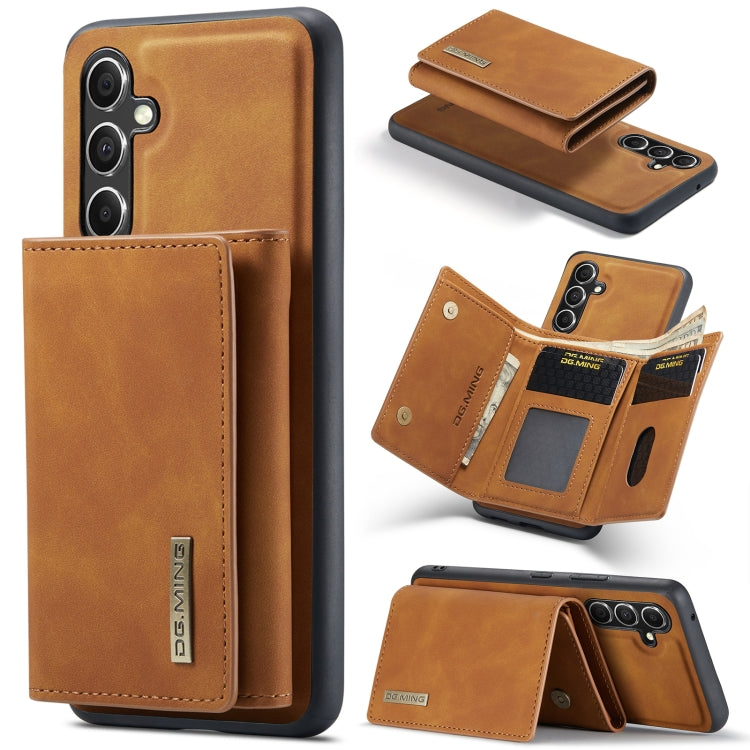 DG.MING M1 Series 3-Fold Multi Card Wallet + Magnetic Phone Case, For Samsung Galaxy A15 5G / A15 4G, For Samsung Galaxy A55 5G, For Samsung Galaxy A35 5G, For Samsung Galaxy S24 Ultra 5G, For Samsung Galaxy S24+ 5G, For Samsung Galaxy S24 5G����������...