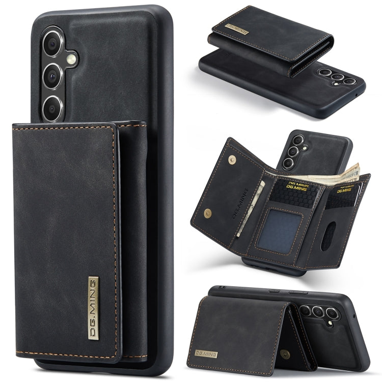 DG.MING M1 Series 3-Fold Multi Card Wallet + Magnetic Phone Case, For Samsung Galaxy A15 5G / A15 4G, For Samsung Galaxy A55 5G, For Samsung Galaxy A35 5G, For Samsung Galaxy S24 Ultra 5G, For Samsung Galaxy S24+ 5G, For Samsung Galaxy S24 5G����������...