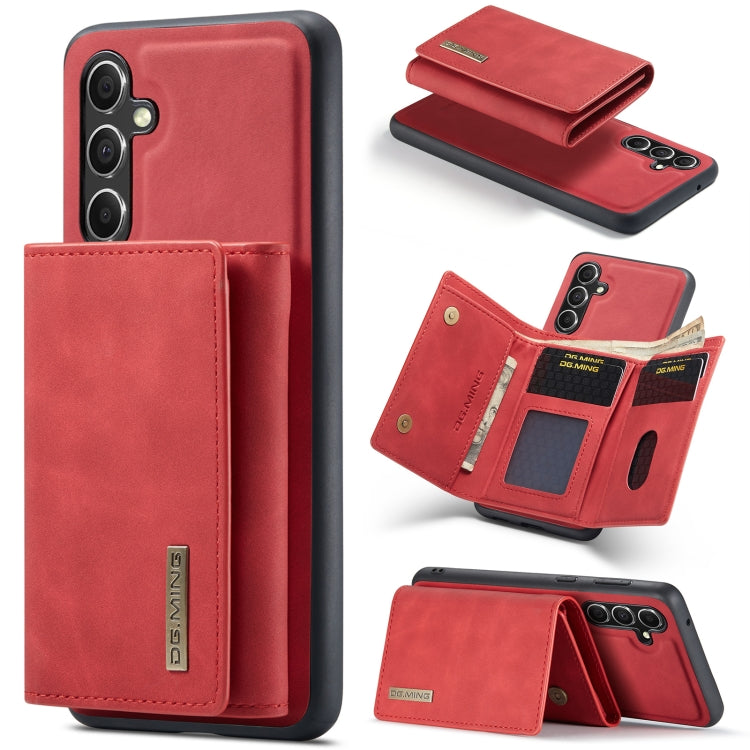 DG.MING M1 Series 3-Fold Multi Card Wallet + Magnetic Phone Case, For Samsung Galaxy A15 5G / A15 4G, For Samsung Galaxy A55 5G, For Samsung Galaxy A35 5G, For Samsung Galaxy S24 Ultra 5G, For Samsung Galaxy S24+ 5G, For Samsung Galaxy S24 5G����������...
