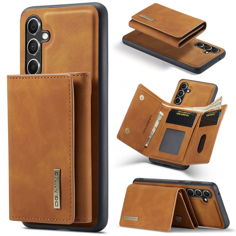 DG.MING M1 Series 3-Fold Multi Card Wallet + Magnetic Phone Case, For Samsung Galaxy A15 5G / A15 4G, For Samsung Galaxy A55 5G, For Samsung Galaxy A35 5G, For Samsung Galaxy S24 Ultra 5G, For Samsung Galaxy S24+ 5G, For Samsung Galaxy S24 5G����������...
