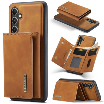 DG.MING M1 Series 3-Fold Multi Card Wallet + Magnetic Phone Case, For Samsung Galaxy A15 5G / A15 4G, For Samsung Galaxy A55 5G, For Samsung Galaxy A35 5G, For Samsung Galaxy S24 Ultra 5G, For Samsung Galaxy S24+ 5G, For Samsung Galaxy S24 5G����������...