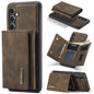 DG.MING M1 Series 3-Fold Multi Card Wallet + Magnetic Phone Case, For Samsung Galaxy A15 5G / A15 4G, For Samsung Galaxy A55 5G, For Samsung Galaxy A35 5G, For Samsung Galaxy S24 Ultra 5G, For Samsung Galaxy S24+ 5G, For Samsung Galaxy S24 5G����������...