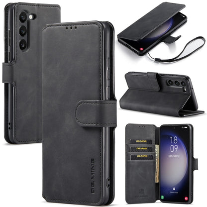 DG.MING Retro Oil Edge Flip Leather Phone Case, For Samsung Galaxy S23 5G, For Samsung Galaxy S23 Ultra 5G