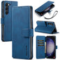 DG.MING Retro Oil Edge Flip Leather Phone Case, For Samsung Galaxy S23 5G, For Samsung Galaxy S23 Ultra 5G