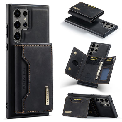 DG.MING M2 Series 3-Fold Multi Card Bag + Magnetic Phone Case, For Samsung Galaxy A15 5G / A15 4G, For Samsung Galaxy A55 5G, For Samsung Galaxy A35 5G, For Samsung Galaxy S24 Ultra 5G, For Samsung Galaxy S24+ 5G, For Samsung Galaxy S24 5G�������������...