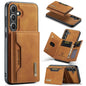 DG.MING M2 Series 3-Fold Multi Card Bag + Magnetic Phone Case, For Samsung Galaxy A15 5G / A15 4G, For Samsung Galaxy A55 5G, For Samsung Galaxy A35 5G, For Samsung Galaxy S24 Ultra 5G, For Samsung Galaxy S24+ 5G, For Samsung Galaxy S24 5G�������������...